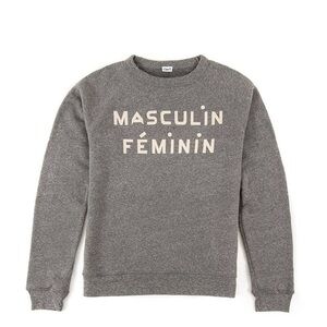 Clare V Masculin Feminin sweatshirt